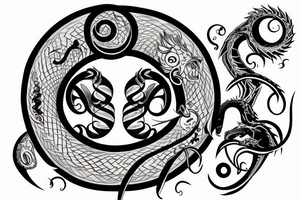Ouroboros, Memento Mori tattoo idea