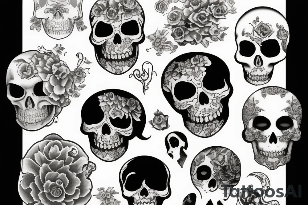 momento mori tattoo idea
