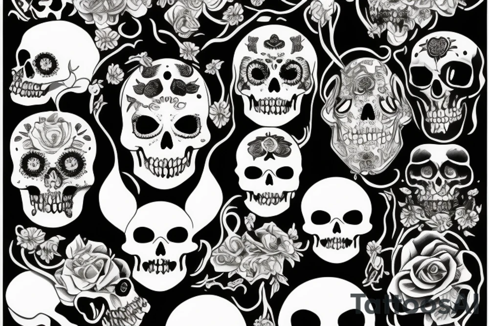 momento mori tattoo idea