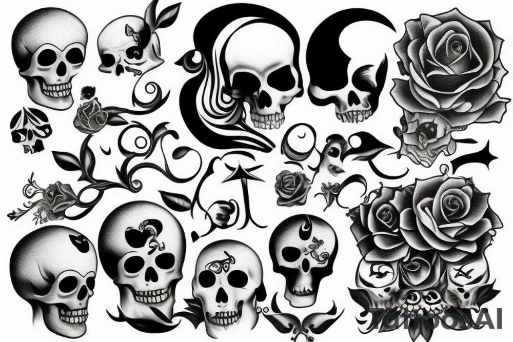 momento mori tattoo idea