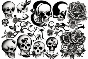 momento mori tattoo idea