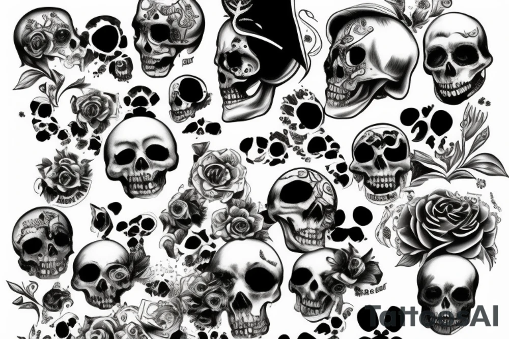 momento mori tattoo idea