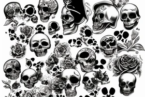 momento mori tattoo idea