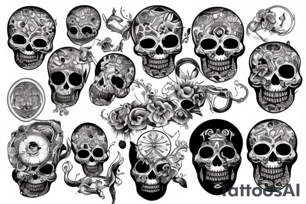momento mori tattoo idea