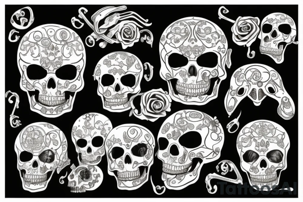 momento mori tattoo idea