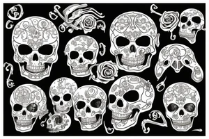 momento mori tattoo idea