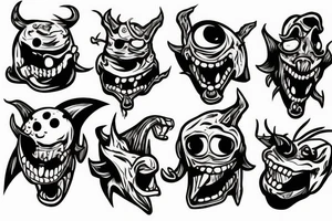 ATV as a monster tattoo idea