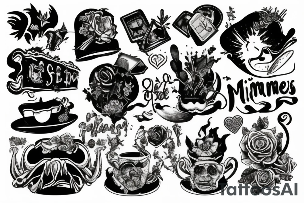 Good old memories tattoo idea