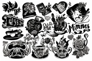 Good old memories tattoo idea
