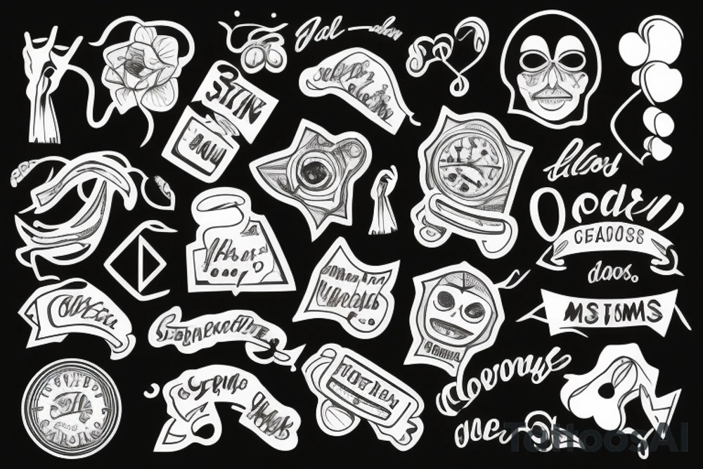 Good old memories tattoo idea