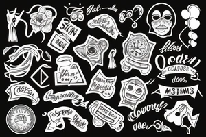 Good old memories tattoo idea