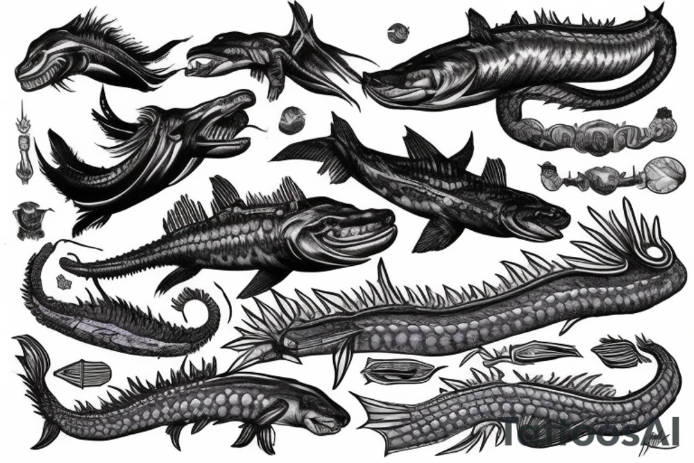 Leviathan tattoo idea