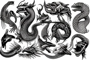 Leviathan tattoo idea