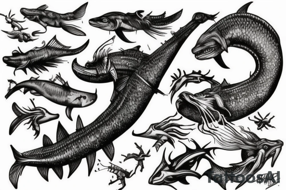 Leviathan tattoo idea