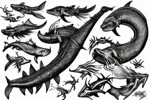 Leviathan tattoo idea