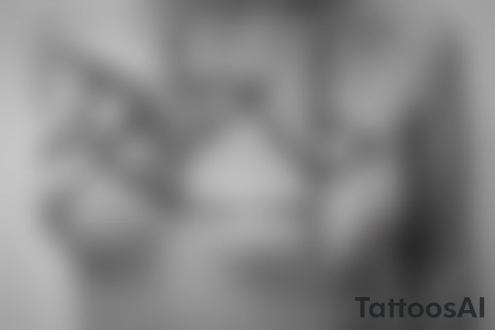 bold straight lines from female neck through chest to belly, simple, feminine, intensive, vivid, symmetric, symmetrical, geometric, proportional, perfect, photography | explicit nudity, deformed, distorted, misplaced, out of frame :-1 tattoo idea