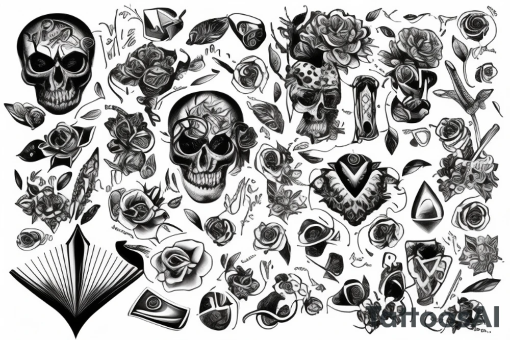 Nieskonczonosć tattoo idea