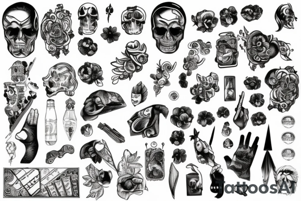 Nieskonczonosć tattoo idea