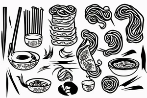 Ramen tattoo idea
