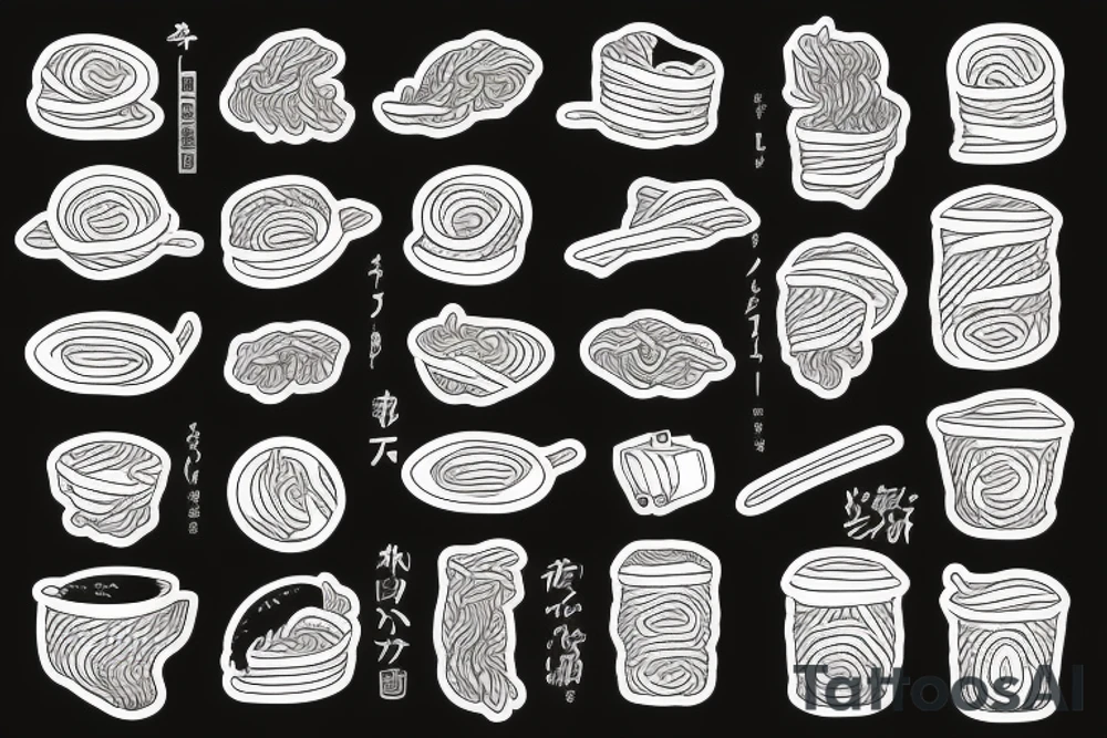 Ramen tattoo idea