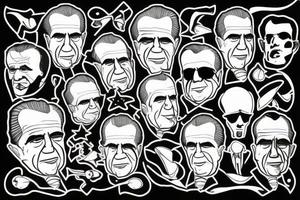 Richard Nixon tattoo idea