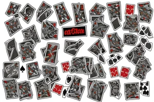 Playing Cards, Chips, Dice tattoo idea