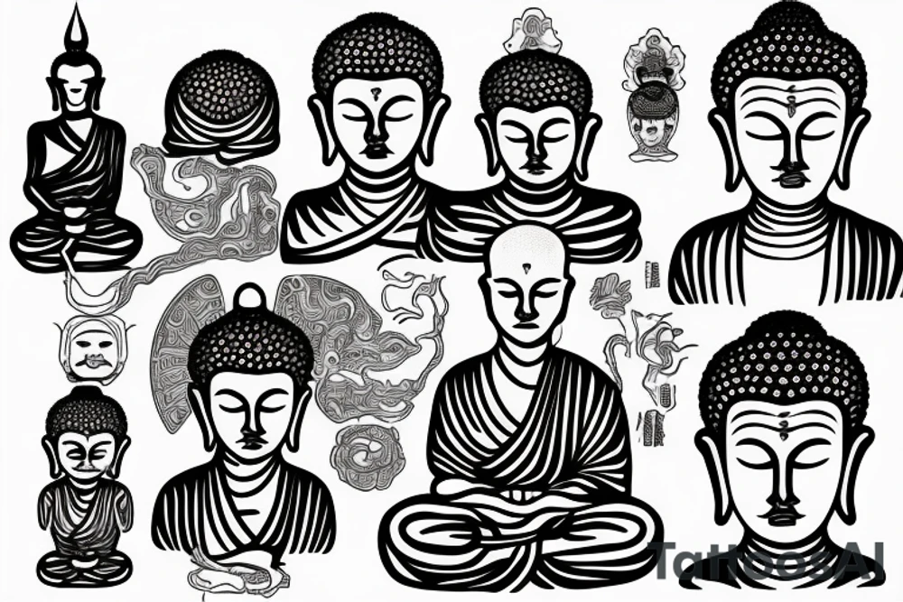 Buddist tattoo idea