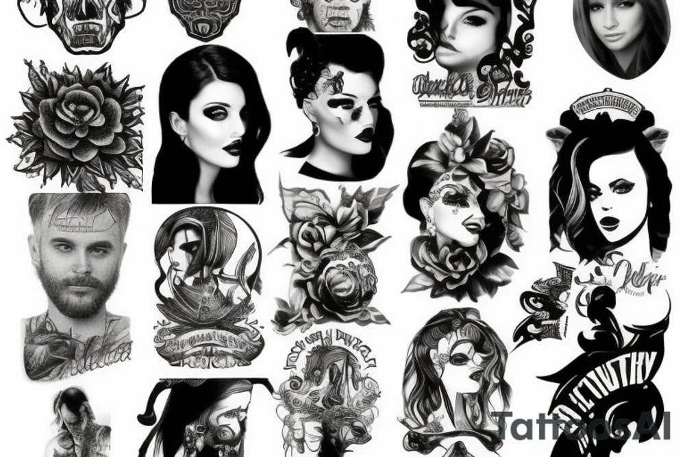 famous people tattoo idea