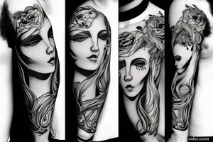Micro realism concept tattoo idea