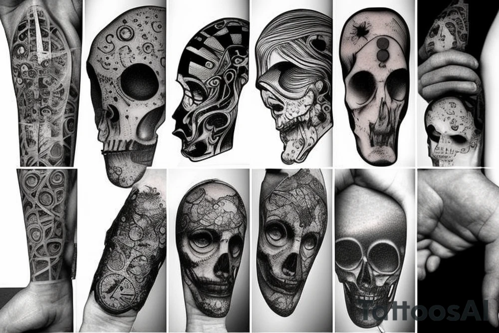 Micro realism concept tattoo idea