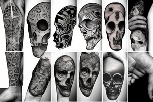 Micro realism concept tattoo idea