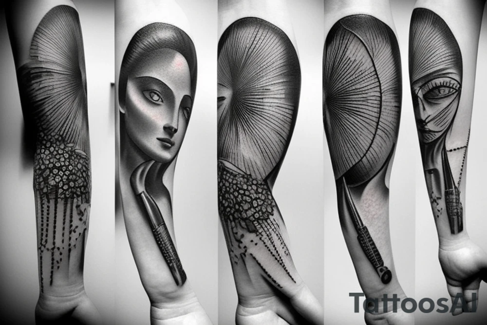 Micro realism concept tattoo tattoo idea