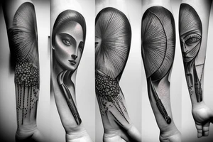 Micro realism concept tattoo tattoo idea