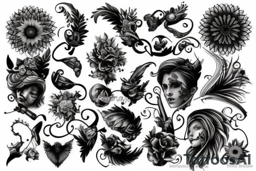 Micro realism concept tattoo tattoo idea