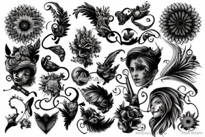 Micro realism concept tattoo tattoo idea