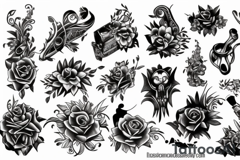 Micro realism concept tattoo tattoo idea