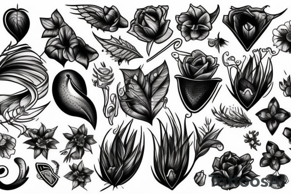 Micro realism concept tattoo tattoo idea