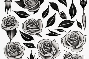 Olive Rose and Simon Finn tattoo idea