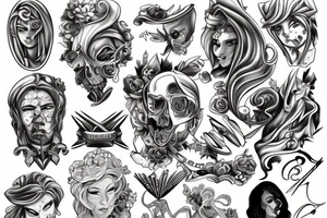 broken sword tattoo idea