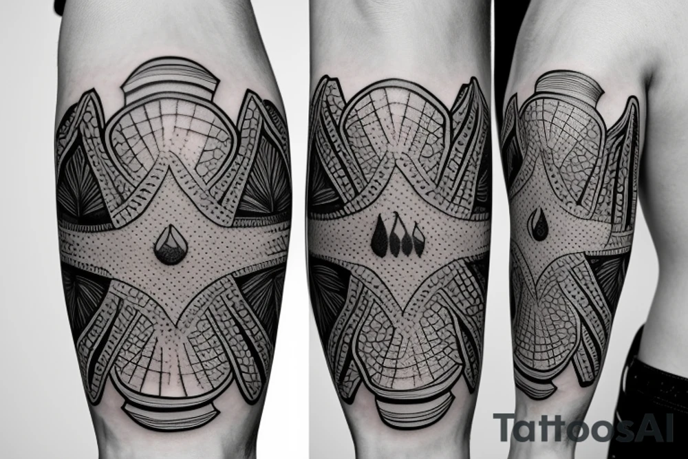 canoe tattoo idea