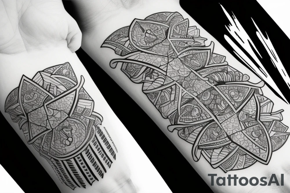 canoe tattoo idea