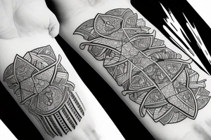 canoe tattoo idea