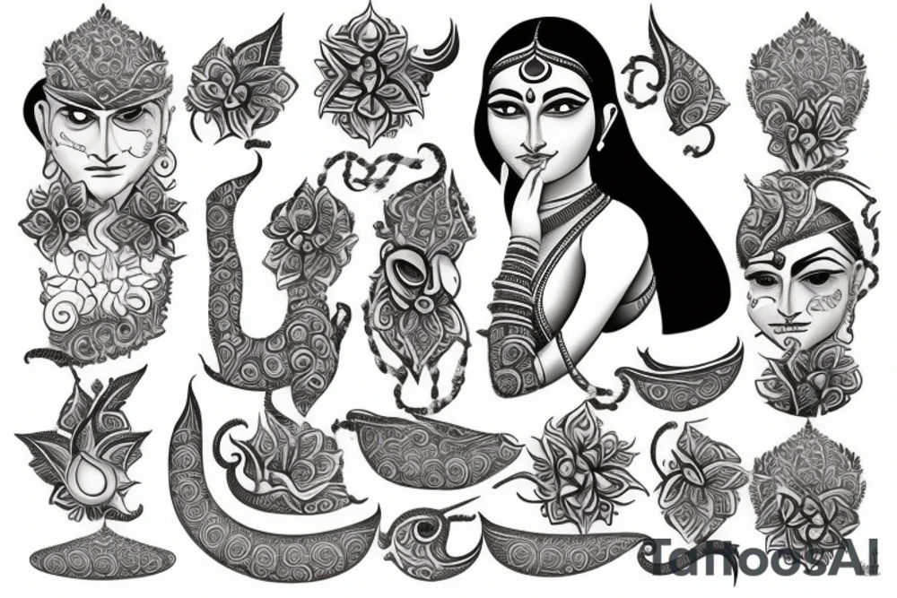 Sanskrit shlokas tattoo idea