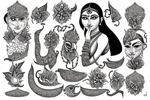 Sanskrit shlokas tattoo idea