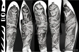 the devil at a crossroads tattoo idea