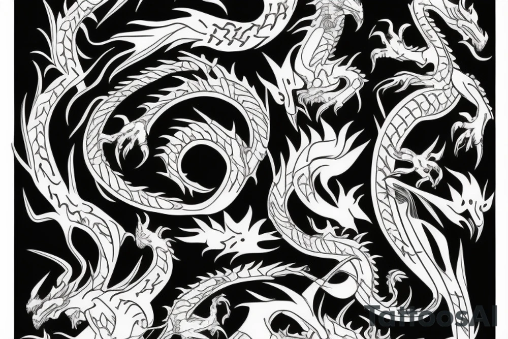 Spine, dragon tattoo tattoo idea