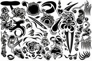 4 in spade tattoo idea
