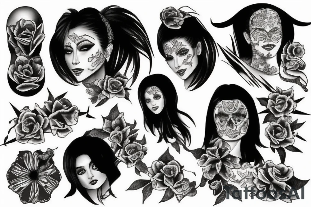 Family onOzean tattoo idea