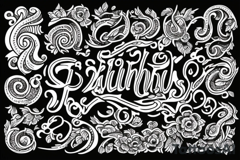 shri hari tattoo idea
