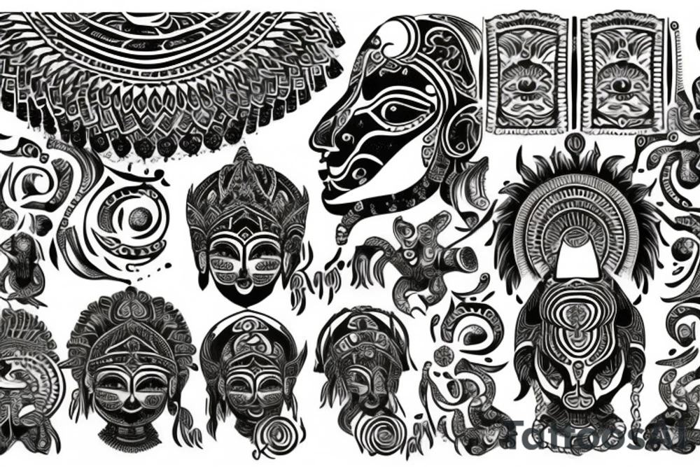 shri hari tattoo idea
